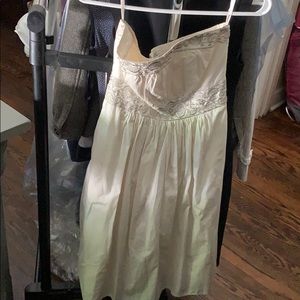 Banana republic strapless midi